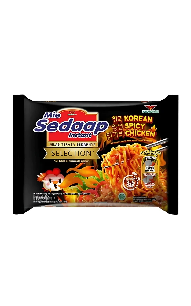 Sedaap Mie Selection Korean Spicy Chicken 87gram